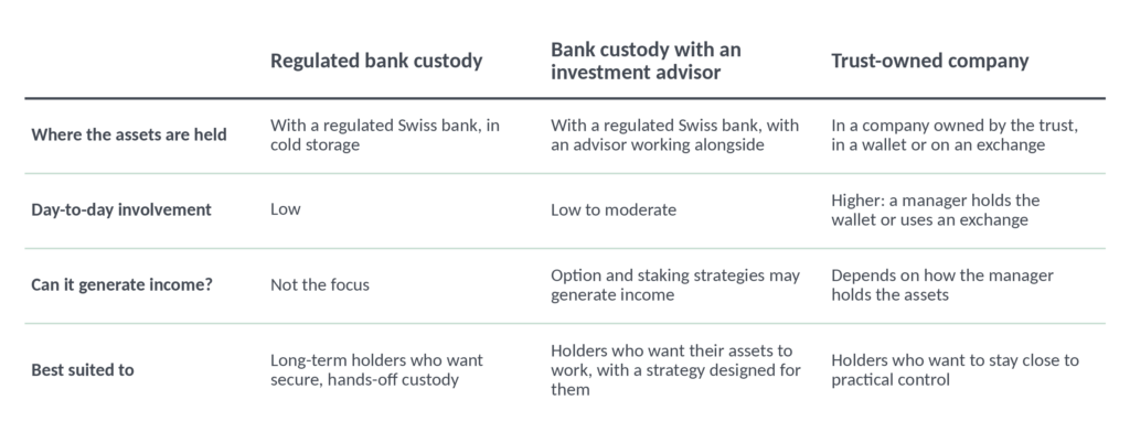 Can you hold digital assets in an offshore trust?